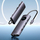Docking station Vention 9 në 1, USB C, 2x HDMI, PD 100W, gri