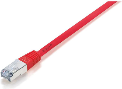 Kabllo Equip RJ-45 / RJ-45 cat.5e F / UTP (225429), 20m, e kuqe