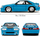 Maket makine Jada Toys Fast &amp; Furious 1989 Ford Mustang GT, metal, shkalla 1:24