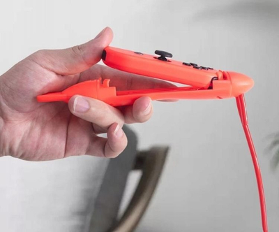Aksesor kërcimi MARIGames për Nintendo Switch, doreza për Joy-Con, i kuq dhe blu
