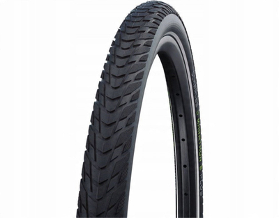 Gomë biçiklete Schwalbe Marathon E-Plus, 700 x 35, SmartGuard, e zezë reflektuese