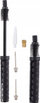 Pompe topash Dunlop Ball Pump 24cm, mekanizëm dyanshëm, me gjilpërë