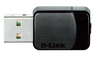 Përshtatës Wi‑Fi DWA-171, USB, 802.11ac, 433Mbps, i zi