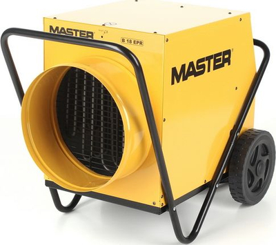 Nxehës me rrymë Master B 18 EPR, 18 000W, me termostat, i verdhë
