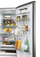 Frigorifer kombi Haier HTW5620DNMG, 414L, No Frost, inox