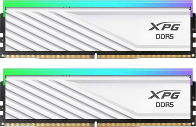 Memorie ADATA XPG Lancer Blade RGB, DDR5, 32 GB, 6000 MHz, CL48, AX5U6000C4816G-DTLABRWH