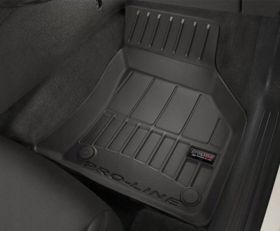 Tapeta gome FROGUM ProLine për Mitsubishi Outlander II, set me 3 copë, 2006-2012, të zeza
