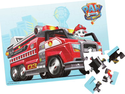 Puzzle Spin Master Paw Patrol The Movie, 48 copa, letër kartoni, shumëngjyrësh