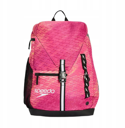 Shpinë Speedo Team Printed 35L, ndarje për laptop, rozë me print