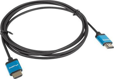 Kabllo Lanberg (CA-HDMI-22CU-0005-BK), HDMI në HDMI, 0.5 m, e zezë