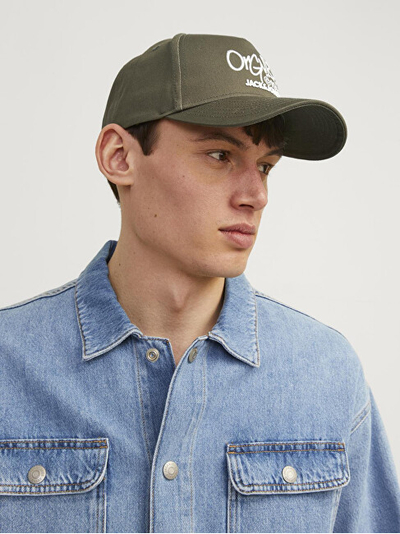 Kapelë për meshkuj Jack&Jones JACPAINT, e gjelbër