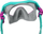 Set zhytnje për kalamoj Bestway 25046, maskë UV me tub dry snorkel, pjedestale 37–41, rozë