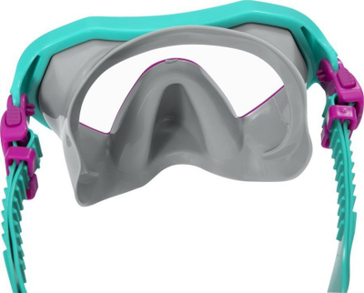 Set zhytnje për kalamoj Bestway 25046, maskë UV me tub dry snorkel, pjedestale 37–41, rozë