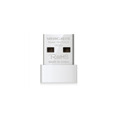 Adaptor Wi Fi Mercusys N150, 150 Mbps, USB Nano, i zi