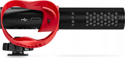 Mикрофон шатган RODE VideoMic GO II, компактен, за камера и паметен телефон, црн