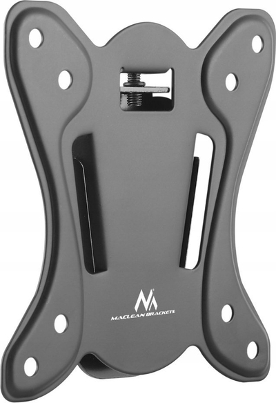 Mbajtëse muri për TV Maclean MC-715A, 13"-27", VESA 100x100, 25 kg, e zezë