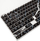 Set keycaps Traitors Tartarus TRDTAR109UK, 109 taste PBT, ISO UK, e zezë me dizajn mermeri
