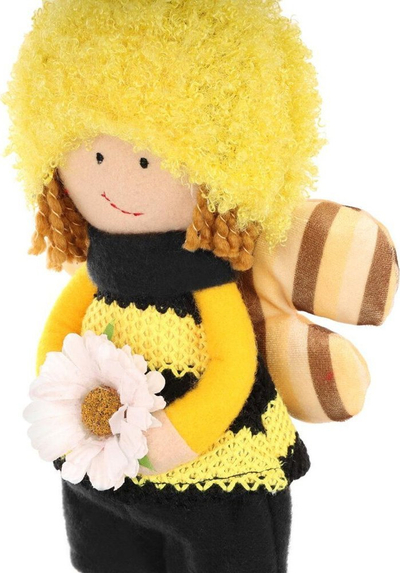 Figurinë dekori Saska Gnome, 30cm, pranverë Pashkë, shumëngjyrëshe
