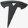Kapak emblemë përpara Spigen për Tesla Model 3 2024, mbulim i plotë, i zi