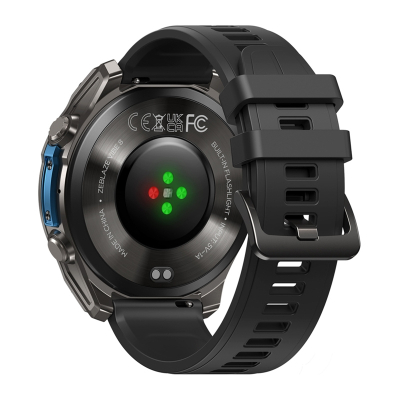 Ora inteligjente Zeblaze Vibe 8, 1.43" AMOLED, thirrje zanore, e zezë