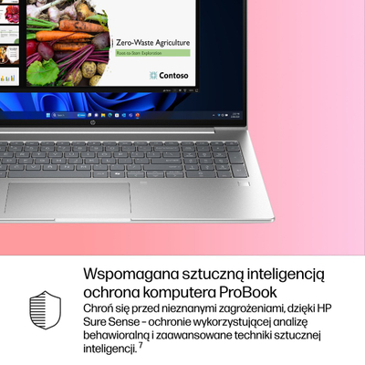 Laptop HP ProBook 4 G1i, 16\", 512GB SSD, 24GB RAM, сребрен