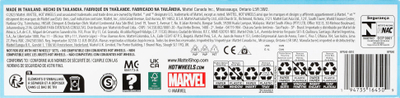 Set makina lodër Hot Wheels RacerVerse Marvel, 5 copë, die-cast, shumëngjyrëshe