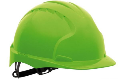 JSP EVO3 Безбедносен Шлем, Зелен, Вентилиран, Slip-Ratchet