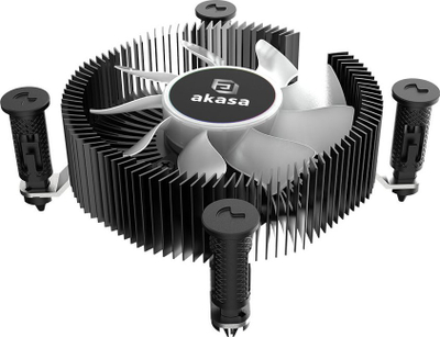 Ftohës CPU Akasa Vegas Chroma ILG, low profile, ventilator 75mm PWM, me drita RGB