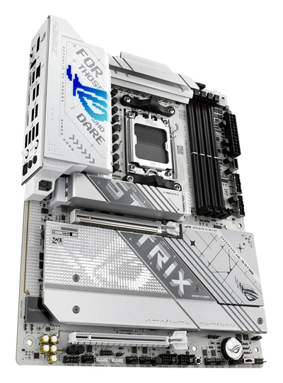 Мобо-плоча Asus ROG Strix X870 A Gaming WiFi, Socket AM5, DDR5, бела
