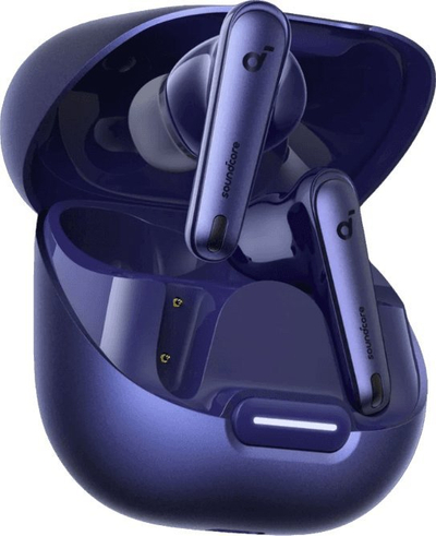 Kufje pa tela Anker Liberty 4 NC, anulim aktiv i zhurmës, Bluetooth, blu