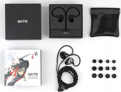 Слушалки Logitech Truthear GATE, 10-45kHz, црни