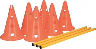 Set pengesash për qen Trixie Dog Activity, 3 pjesë, 23 × 30 cm, portokalli verdhë