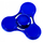 Lodër antistres fidget spinner metal, rrotulluese, 5.5 cm, shumëngjyrëshe metalike