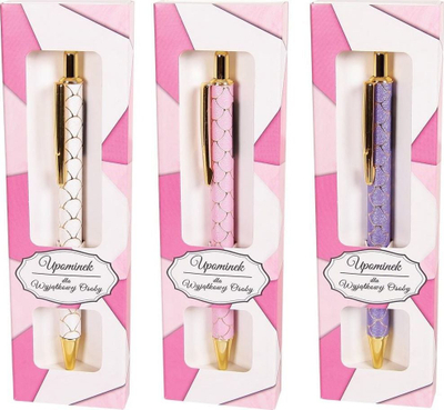 Stilolaps metalik Cresco Glamour Gift Box, fishkë Parker, bojë blu, ngjyra përzjer