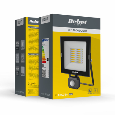 Reflektor LED Rebel Tools, 50W, 6500K, i zi