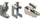 Kapëse ngarkese Niczuk Cast Iron Load Clamp M8, hapje 38 mm, gri metal