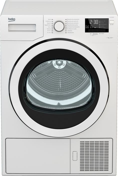 Makinë tharëse për rroba Beko DS7433RX, e bardhë