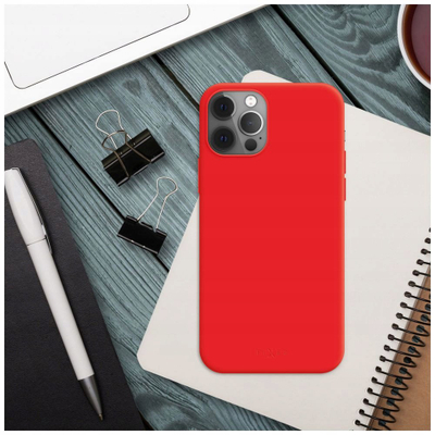 Futrollë telefoni FIXED Story për Apple iPhone 16 Pro, TPU, e kuqe