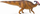 Figurinë dinosauri Collecta Parasaurolophus Deluxe, shkall 1:40, shumëngjyrëshe