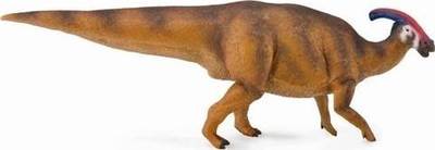 Figurinë dinosauri Collecta Parasaurolophus Deluxe, shkall 1:40, shumëngjyrëshe