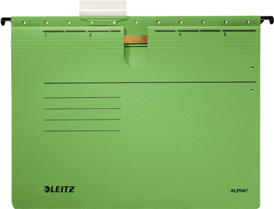 Dosje me varëse Leitz Alpha, A4, e gjelbër