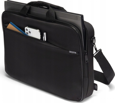 Çantë laptopi DICOTA D32093-RPET, 14.1", prej materiali të ricikluar, e zezë
