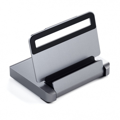 Mbajtëse dhe Hub Satechi Aluminium për iPad Pro, e hirtë