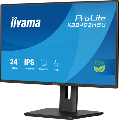 Monitor Iiyama ProLite XB2492HSU B1, 24", Full HD, i zi