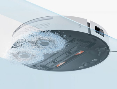 Robot fshesë Xiaomi Robot Vacuum S20+, thithje edhe fshirje, komandohet me aplikacion, i bardhë