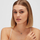Stoli për qafore për femra Brosway Fancy Mystery Black FMB02, e argjendtë/zezë