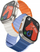 Rrip për Apple Watch Hoco AS102, silikon, me magnet, portokalli me të bardhë