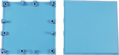 Pllakë moduli Allnet All-brick-0373, 2x2, set 10 copë, blu