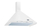 Aspirator AKPO WK-5 Rondo Turbo 60, 600 mm, i bardhë