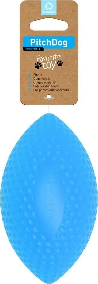 Lodër futbolli për qen, material i butë jo toksik, notuese, shumëngjyrëshe